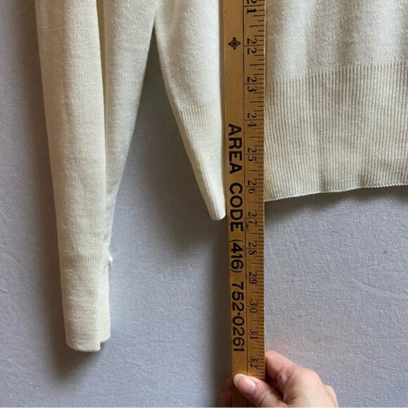 Vintage 1986 Le Sport Coupe Grey Cup Vancouver V neck sweater Sz M - Picture 8 of 8